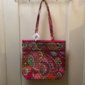 NWT Vera Bradley Pink Swirls Tote